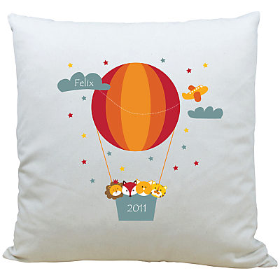 A Piece Of Personalised Animal Air Balloon Cushion A Piece Of Personalised Animal Air Balloon Cushion